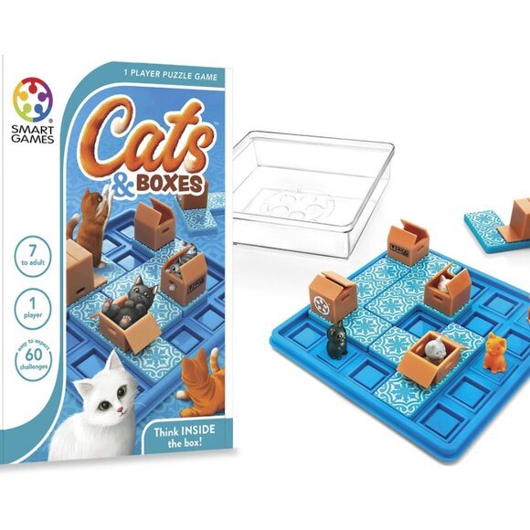 SmartGames Cats & Boxes Puzzle Game - Picture 2 of 5